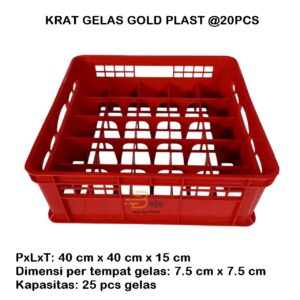 KRAT GELAS MERAH bjp