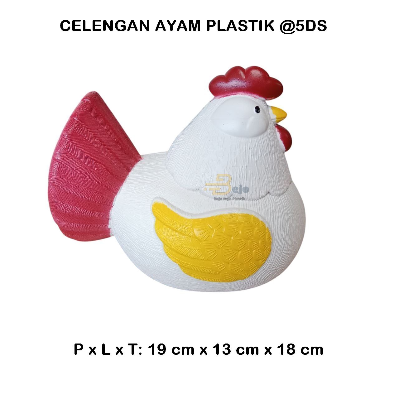 celengan ayam plastik tongkuat BJP