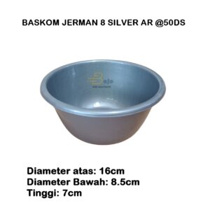 baskom jerman 8 SILVER BJP