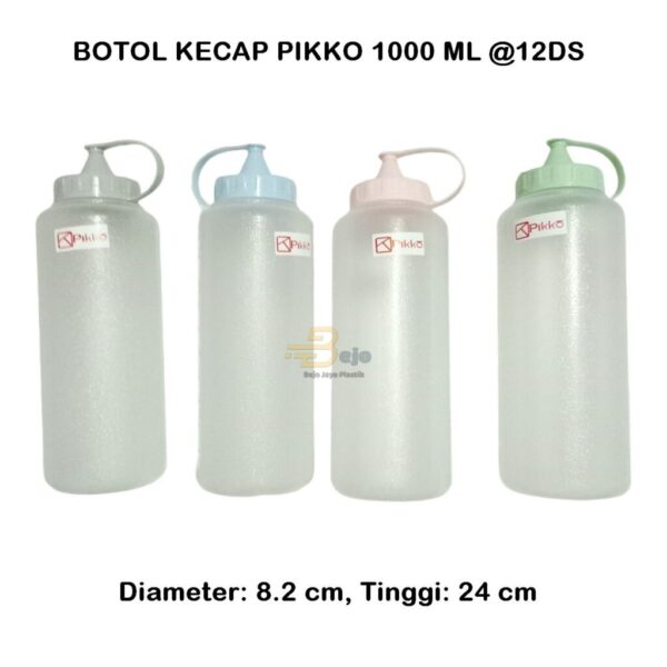 BOTOL KECAP 1000 ml pikko bjp