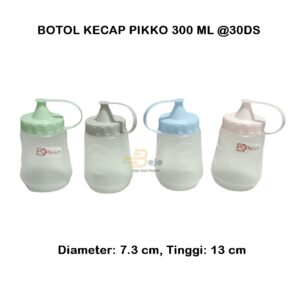 BOTOL KECAP 300 ml pikko bjp