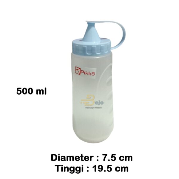 BOTOL KECAP 500 ml pikko single bjp