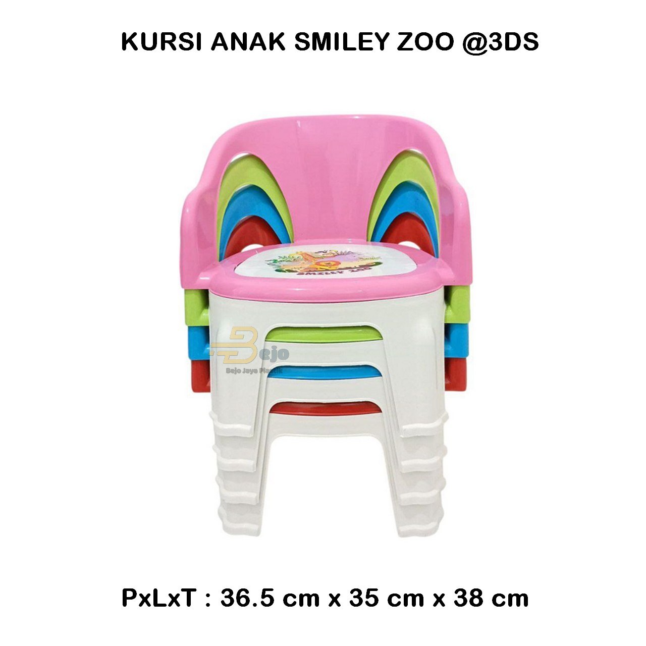 KURSI ANAK SMILEY ZOO bjp web