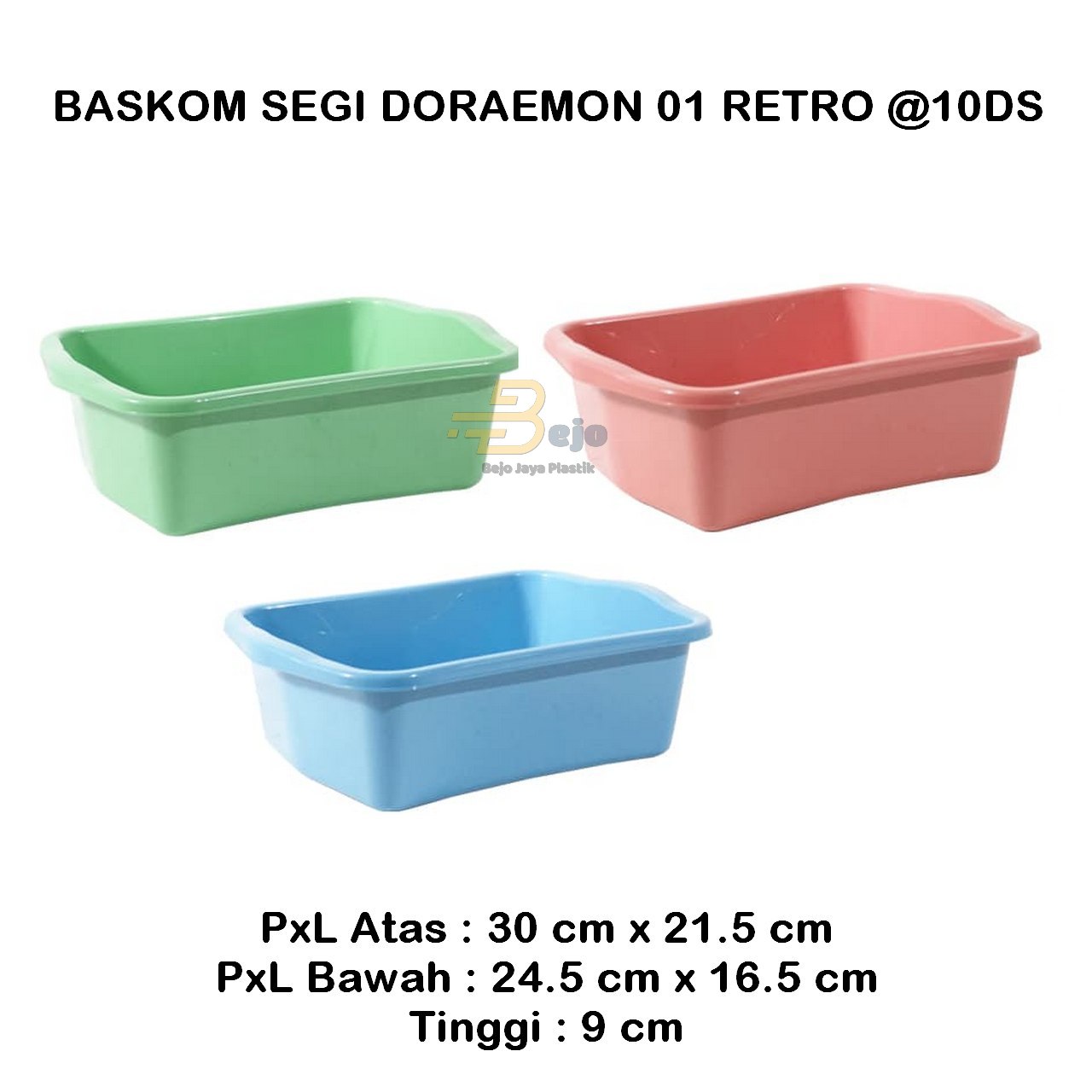 baskom doraemon 01 retro bjp