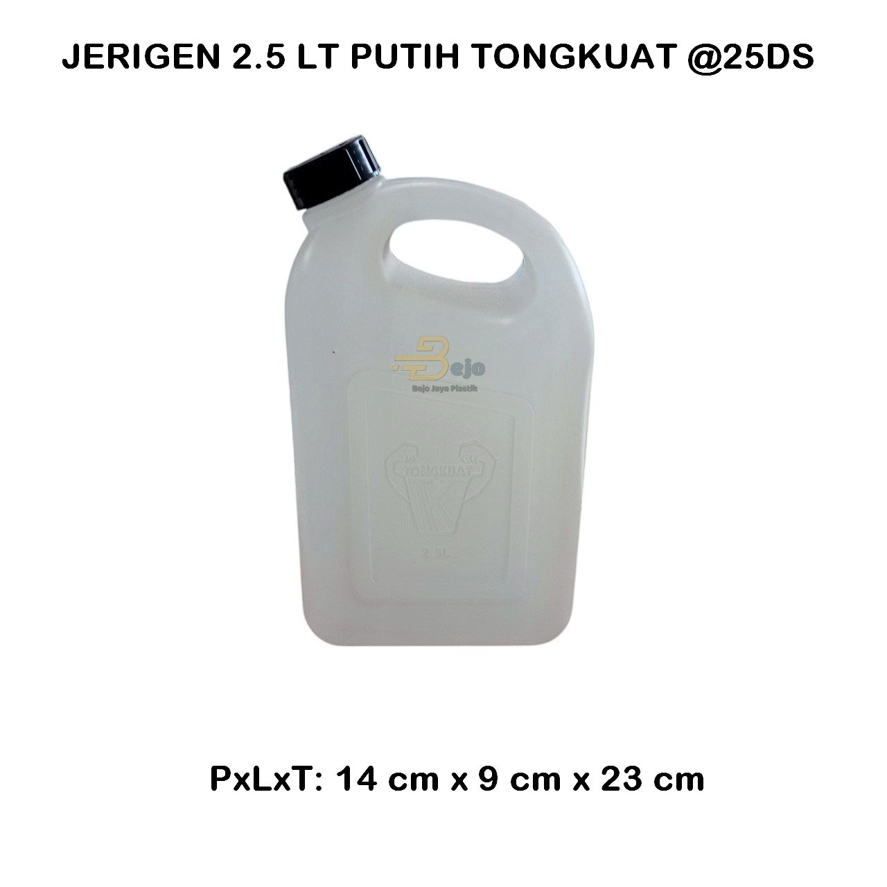 jerigen 2.5 lt tongkuat BJP