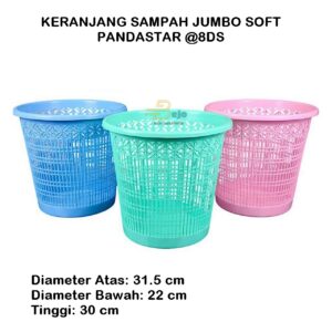 keranjang sampah jumbo soft panda bjp