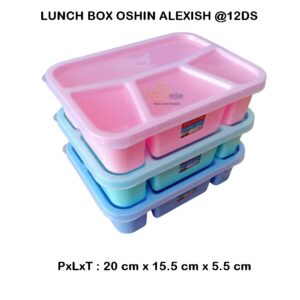 lunch box sekat 4 oshin alexish BJP