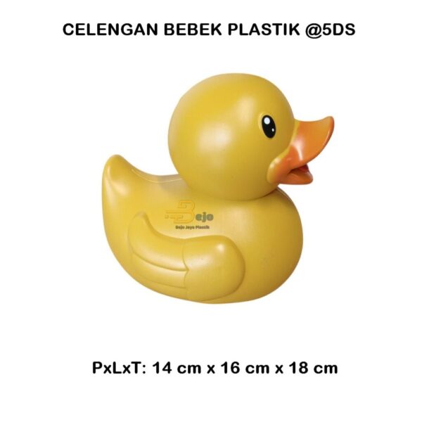 Celengan Bebek Plastik Tongkuat