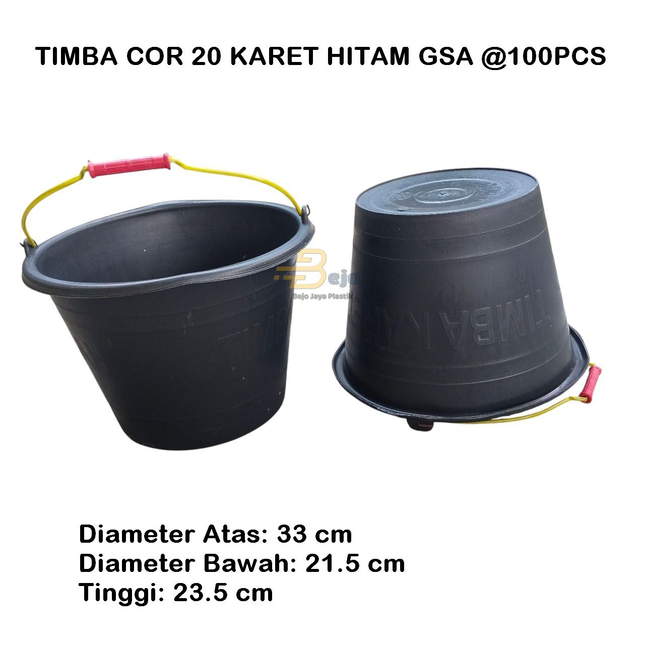 Ember Timba Cor 20 karet hitam Golden SA