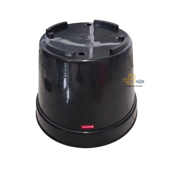 Pot bunga 40 Hitam Pacific