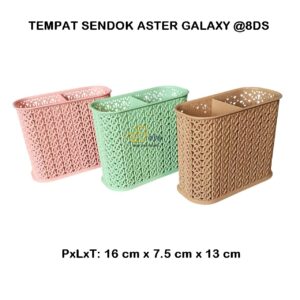 Tempat sendok aster galaxy plast