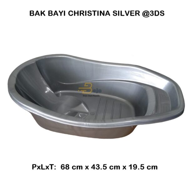 Bak Bayi Christina Silver Diansari