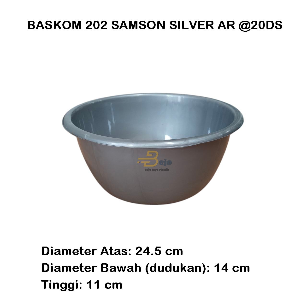 BASKOM SAMSON 202 SILVER AR bejojayaplastik