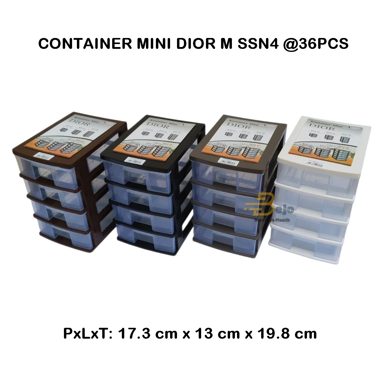 Container Mini Dior M Susun 4 all colors