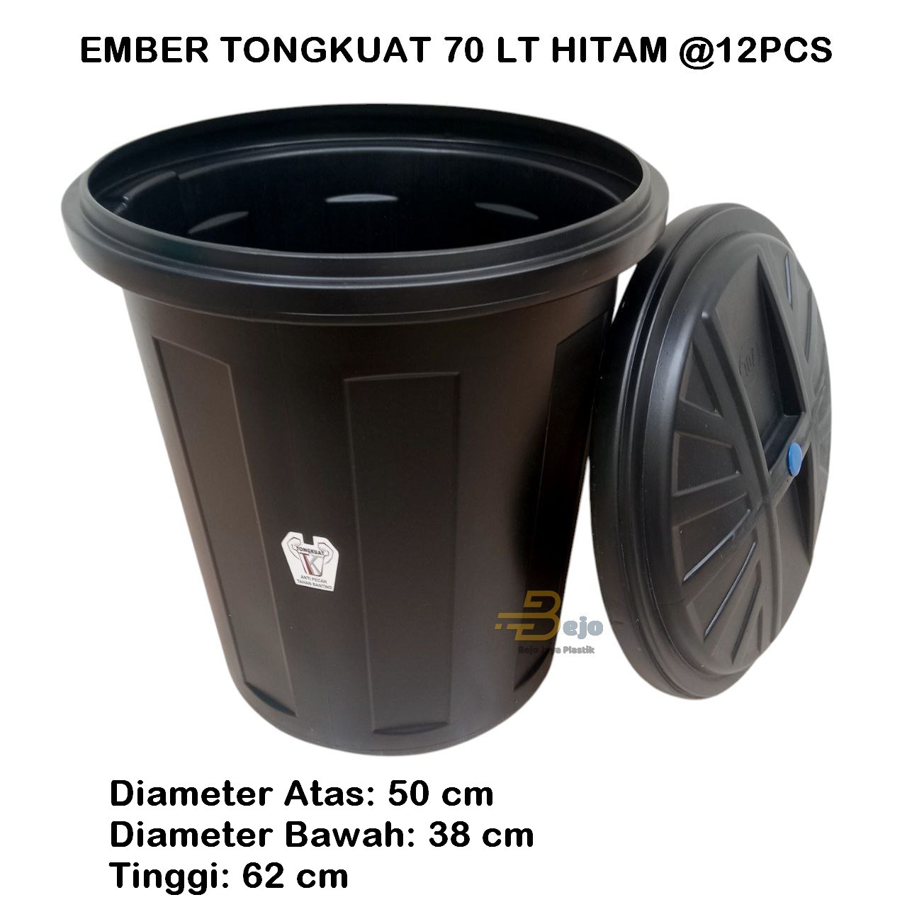 EMBER 70 LITER HITAM TONGKUAT