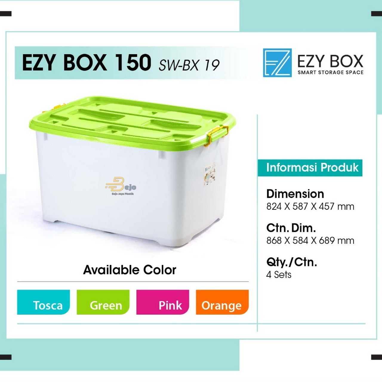EZY BOX 150 BEJO JAYA PLASTIK