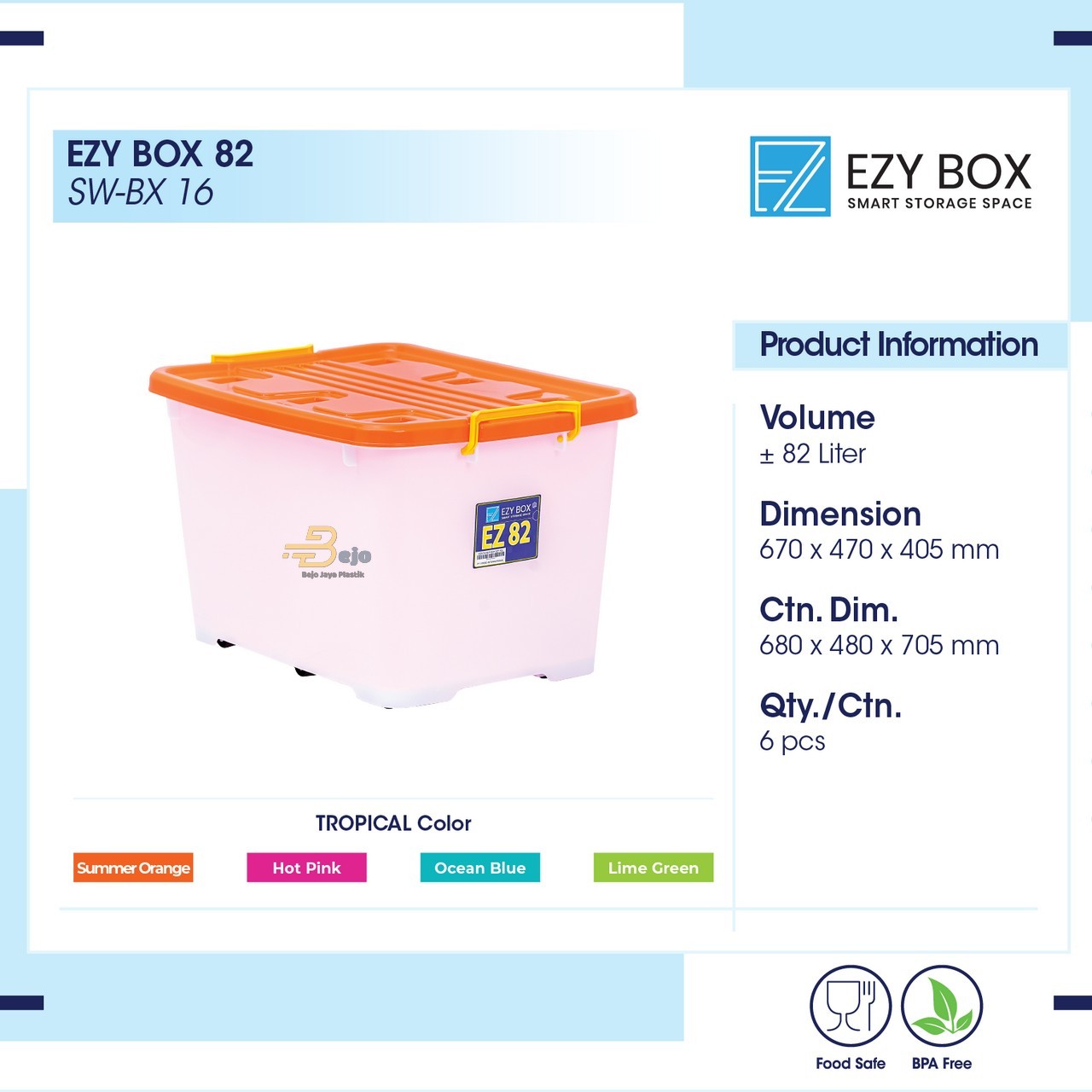 EZY BOX 82 BEJO JAYA PLASTIK