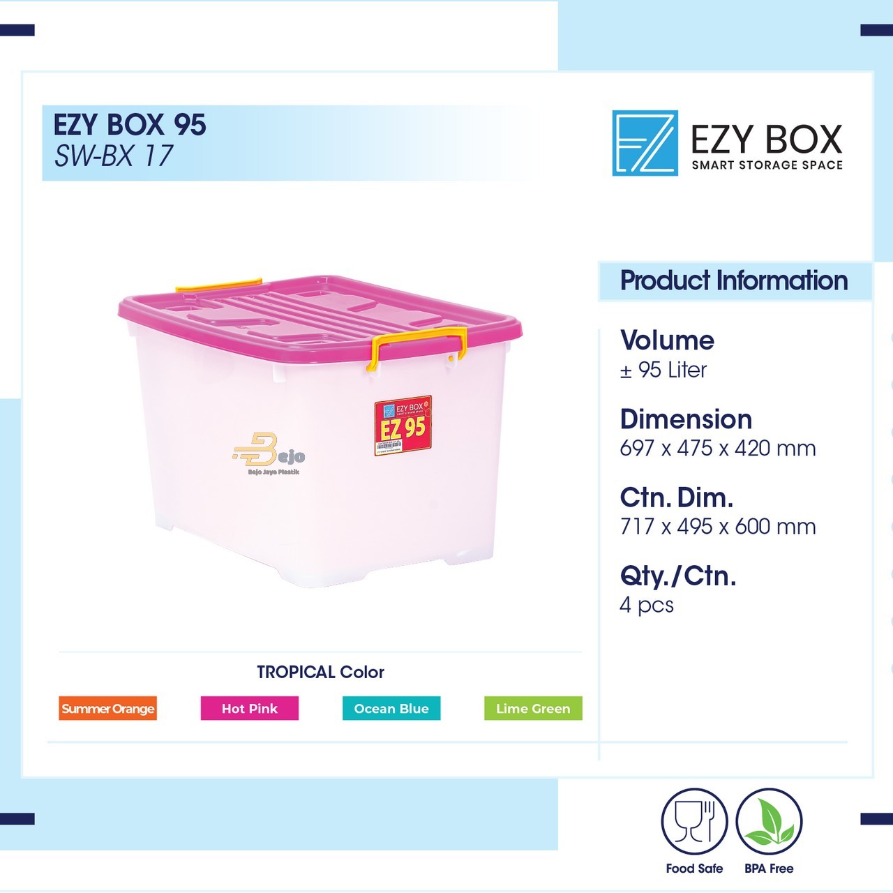 EZY BOX 95 BEJO JAYA PLASTIK