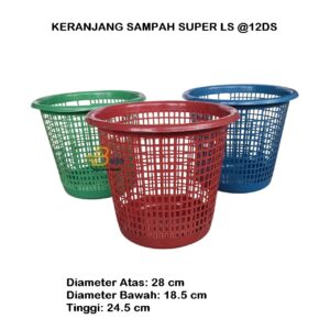 KERANJANG SAMPAH SUPER LS BEJOJAYAPLASTIK