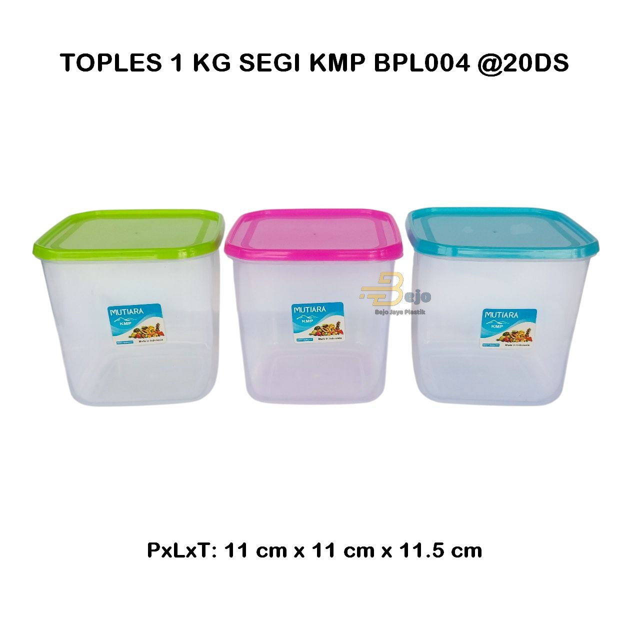 TOPLES 1 KG SEGI KMP bejo jaya plastik