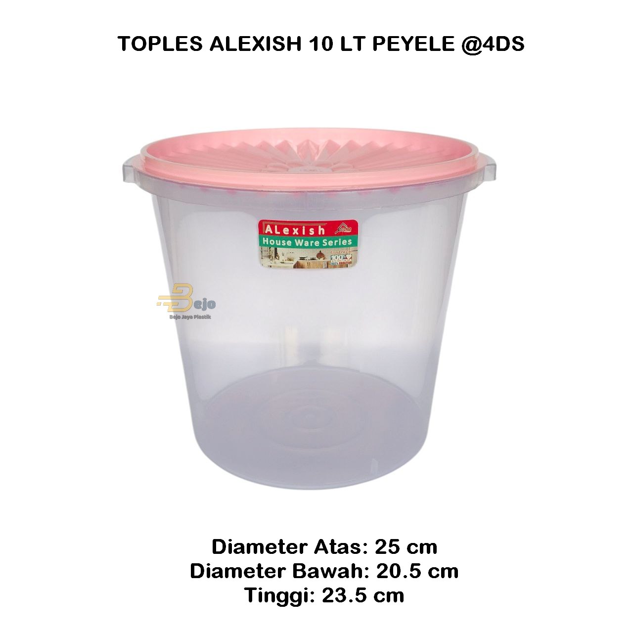 TOPLES ALEXISH 10 LT PEYELE BEJO JAYA PLASTIK