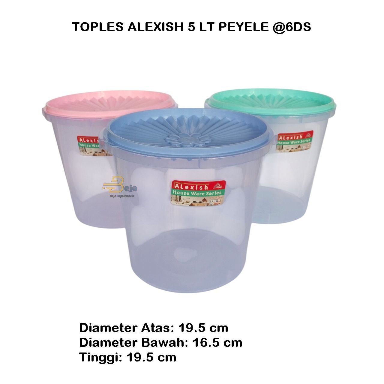 TOPLES ALEXISH 5 LT PEYELE BEJO JAYA PLASTIK