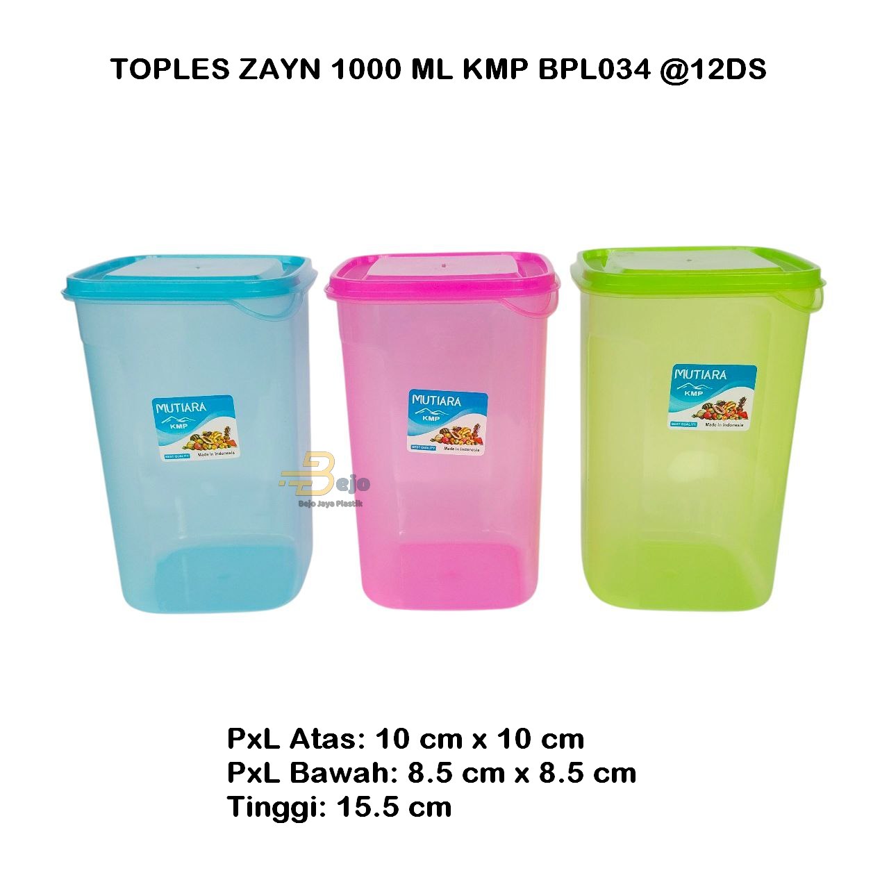 TOPLES ZAYN 1000 ML KMP BEJOJAYAPLASTIK
