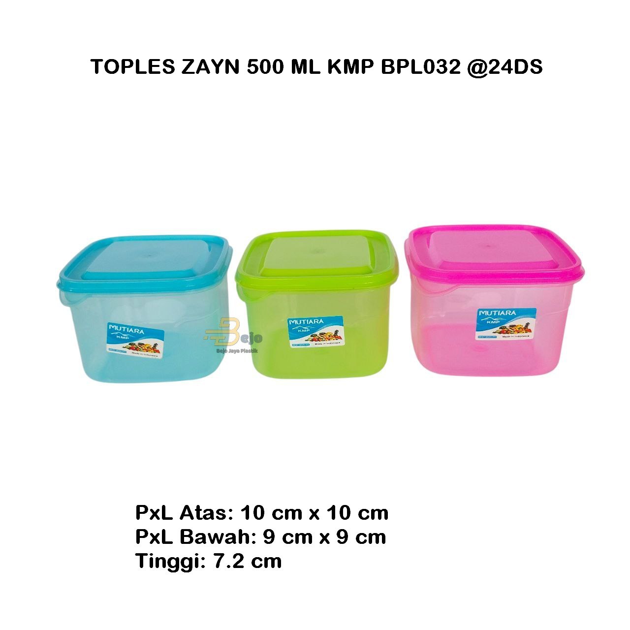 TOPLES ZAYN 500 ML KMP BEJO JAYA PLASTIK