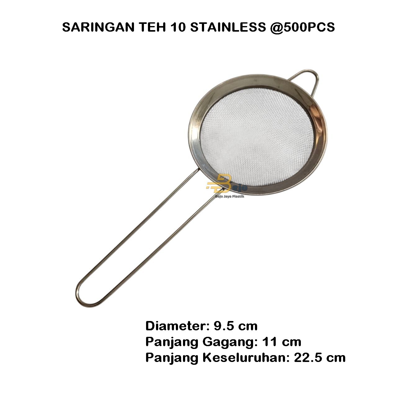 SARINGAN TEH 10 STAINLESS bjp