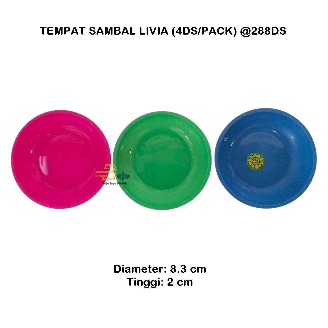 Piring Sambal Plastik Livia 5100 Tantos