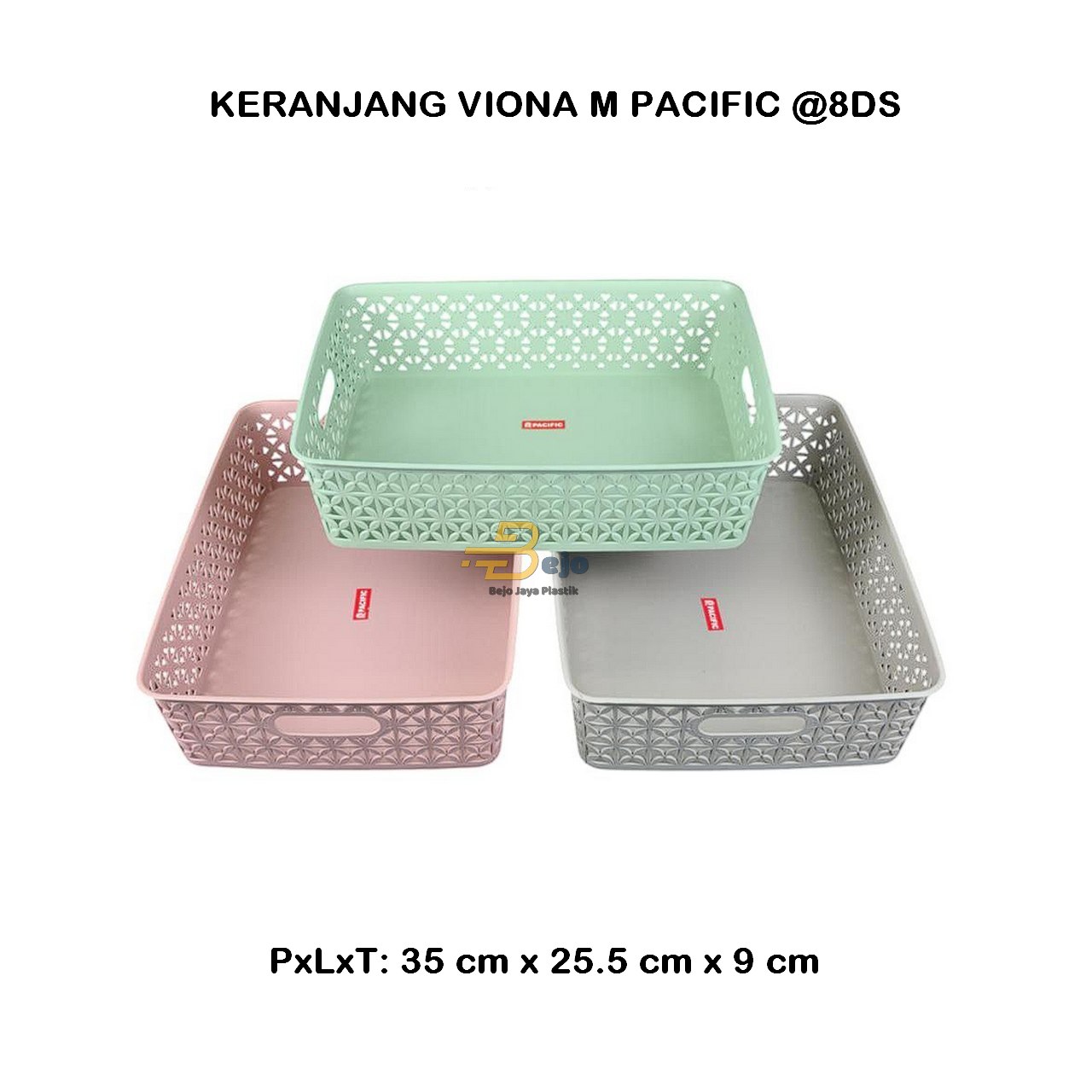keranjang viona M pacific bejo jaya plastik